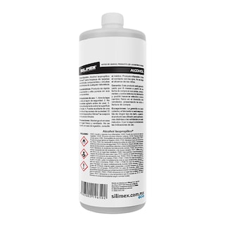 Foto 2 | Alcohol Isopropílico Silimex Botella de 1 Litro