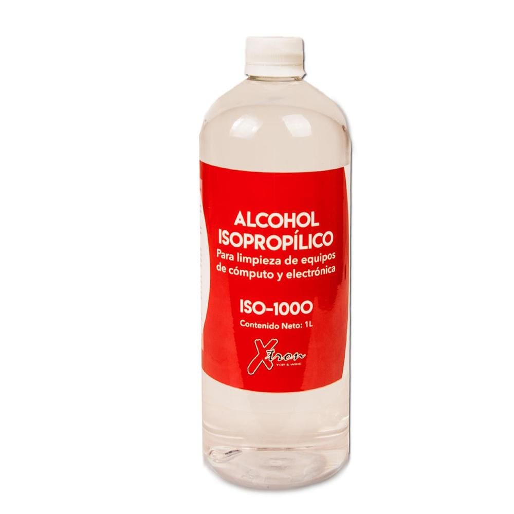 Alcohol Isopropílico 1000ml para Limpieza de Lentes y Circuitos Electrónicos $346