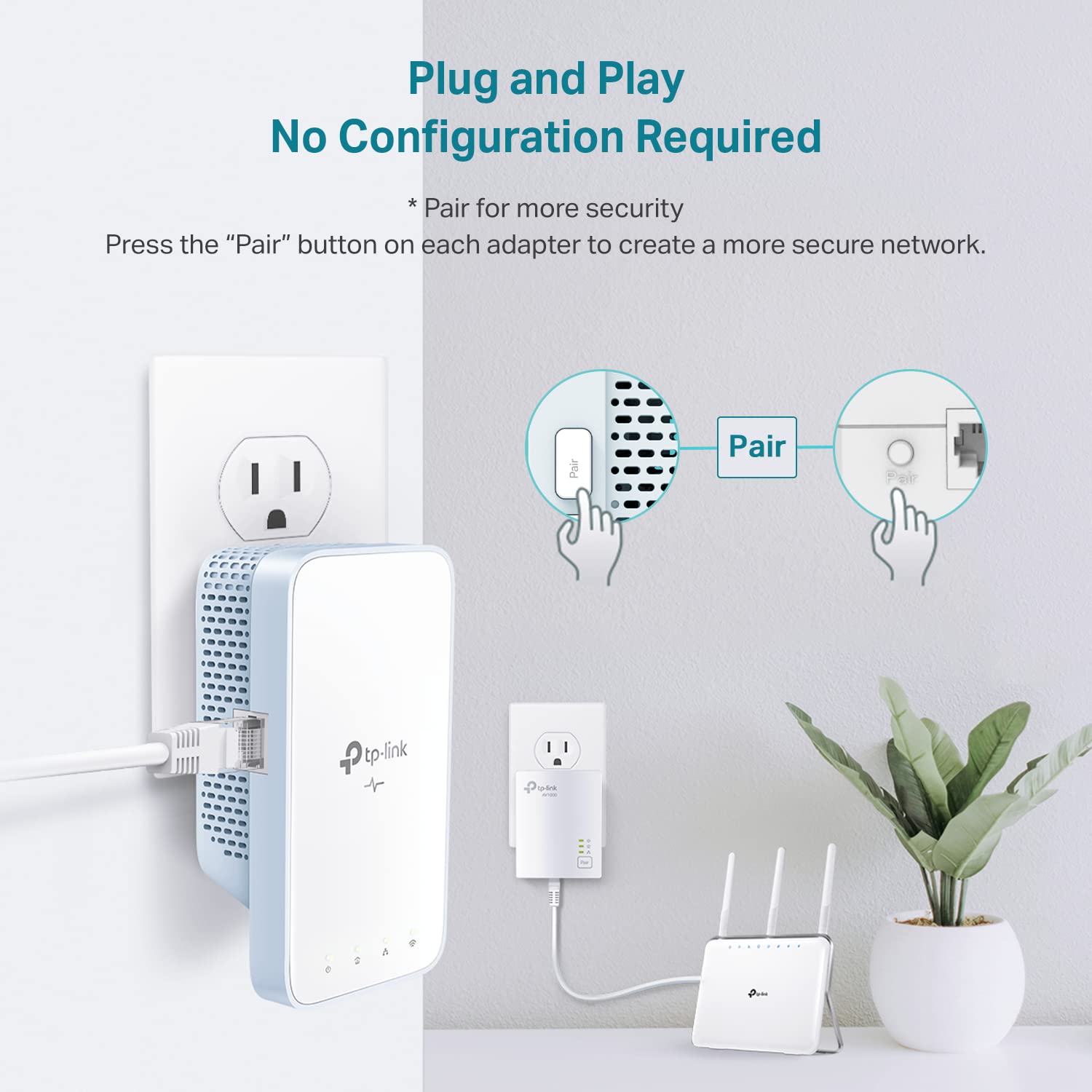 Foto 4 pulgar | Extensor Wifi Powerline Tp-link Tl-wpa7517kit Av1000 - Venta Internacional.