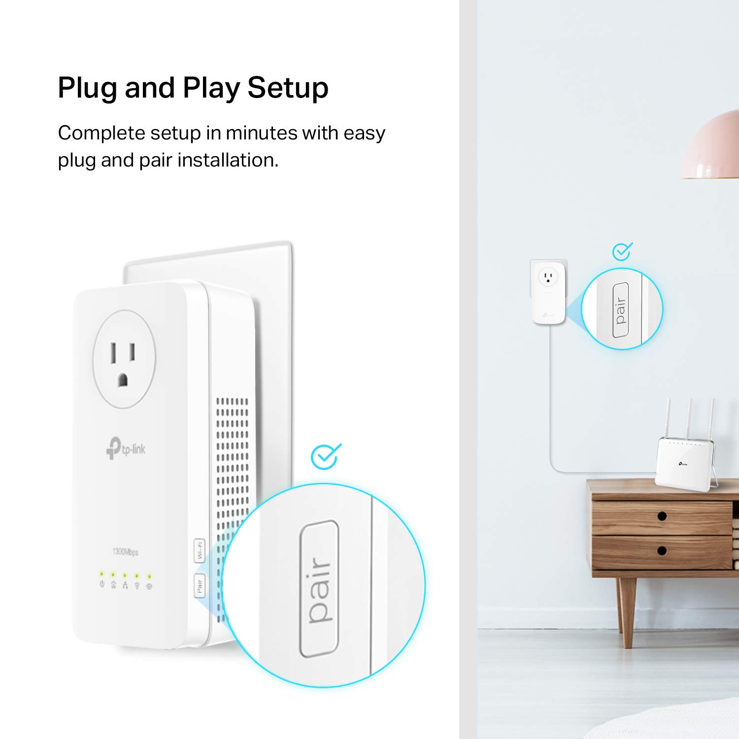 Foto 7 pulgar | Extensor Wifi Powerline Tp-link Tl-wpa8631p Kit Av1300 - Venta Internacional.