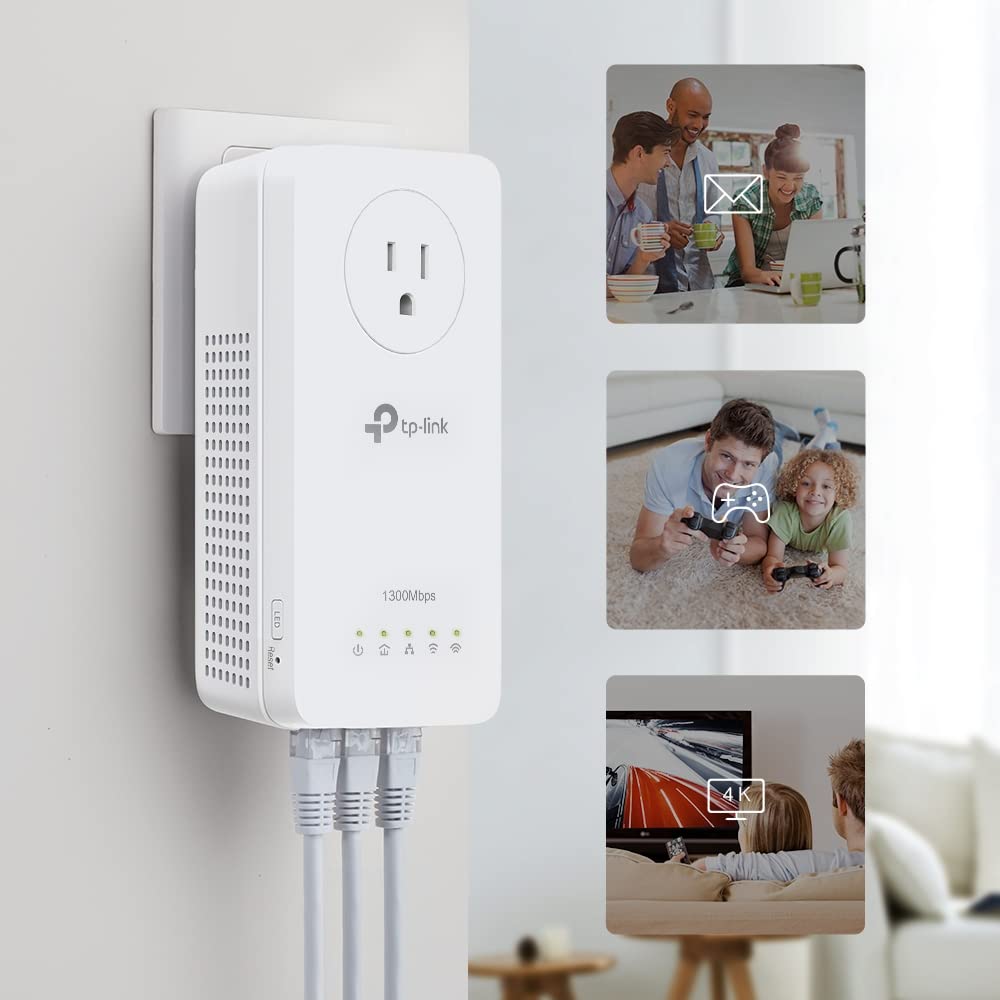 Foto 8 pulgar | Extensor Wifi Powerline Tp-link Tl-wpa8631p Kit Av1300 - Venta Internacional.