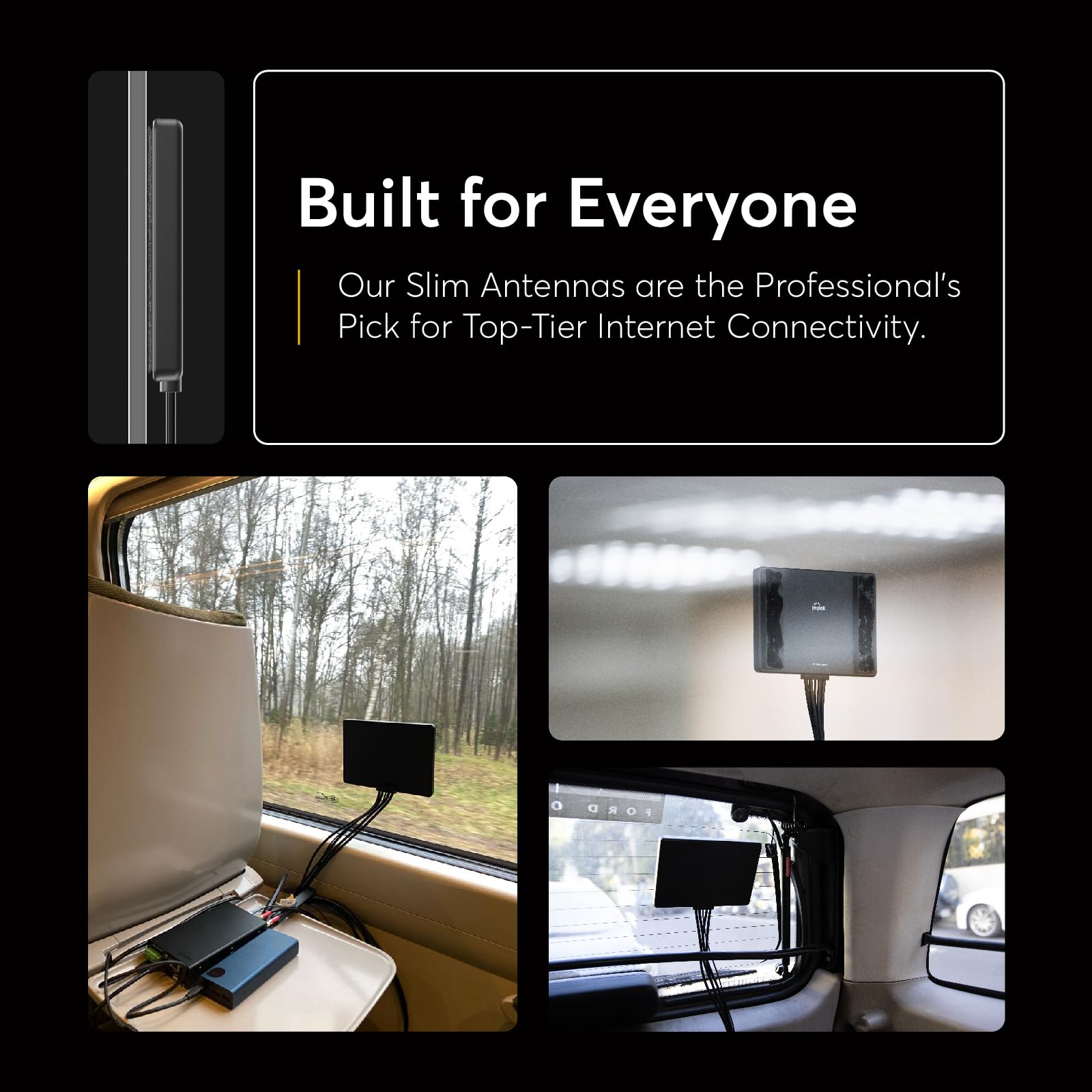 Foto 6 | Antena Peplink Slim 22g Celular Y Wifi Mimo Ip55 Para Rv - Venta Internacional.