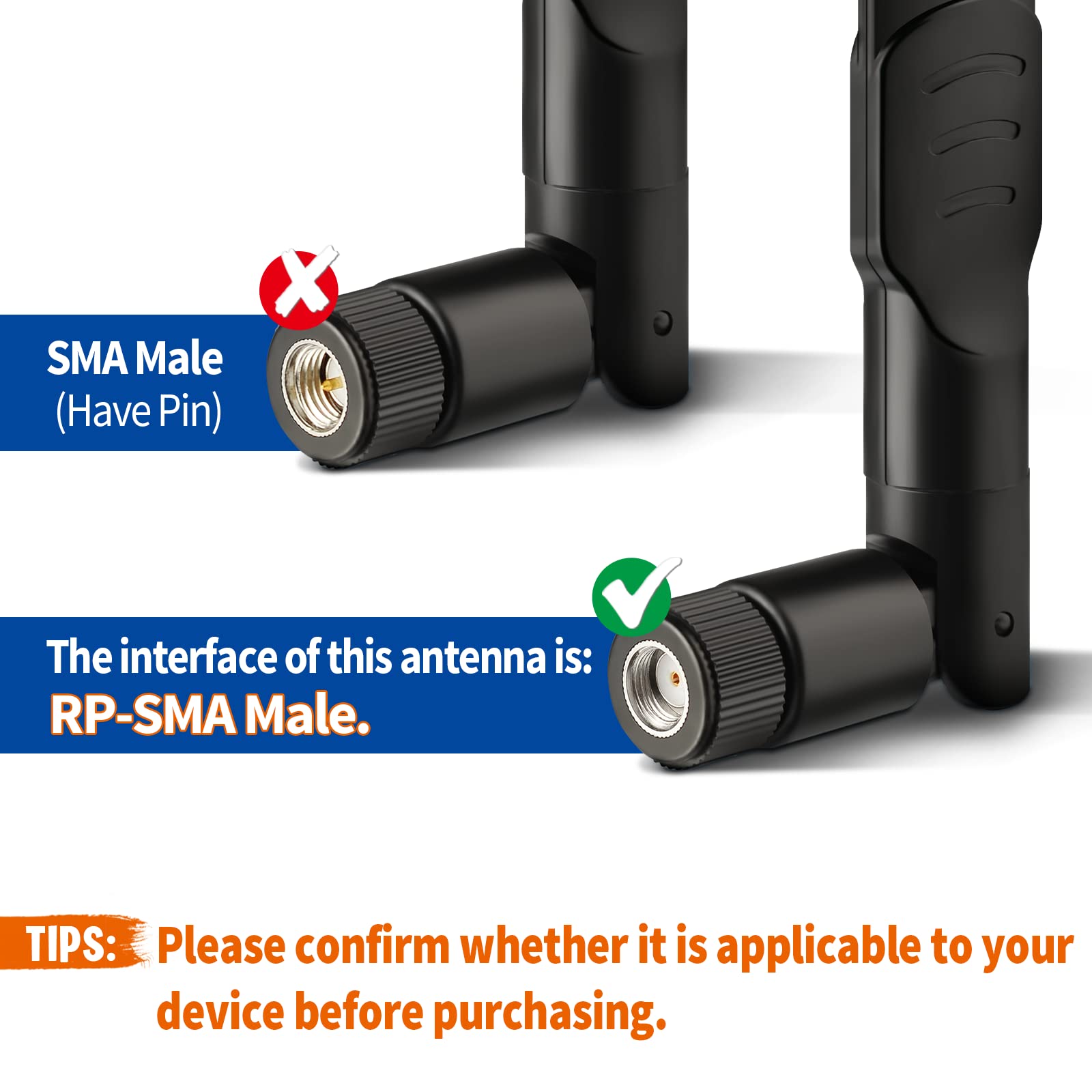 Foto 4 pulgar | Antena de Rastreo Bingfu 4g Lte 8dbi Rp-sma Macho - Venta Internacional