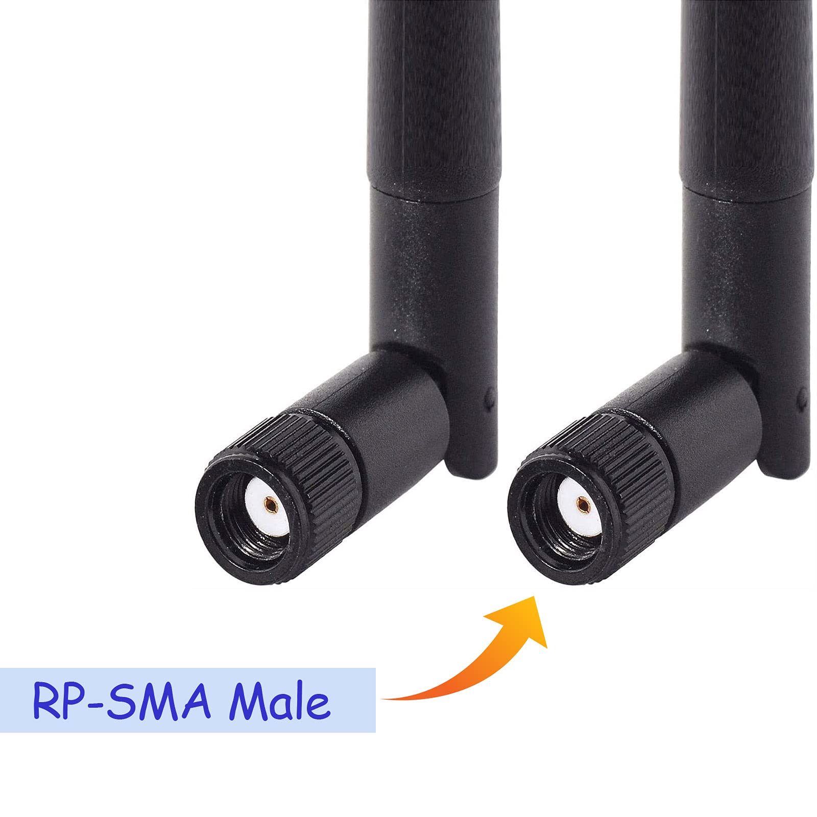 Foto 5 pulgar | Antena Wifi Bingfu Doble Banda 2,4 Ghz 5 Ghz 5,8 Ghz 3dbi Rp-sma Macho - Venta Internacional