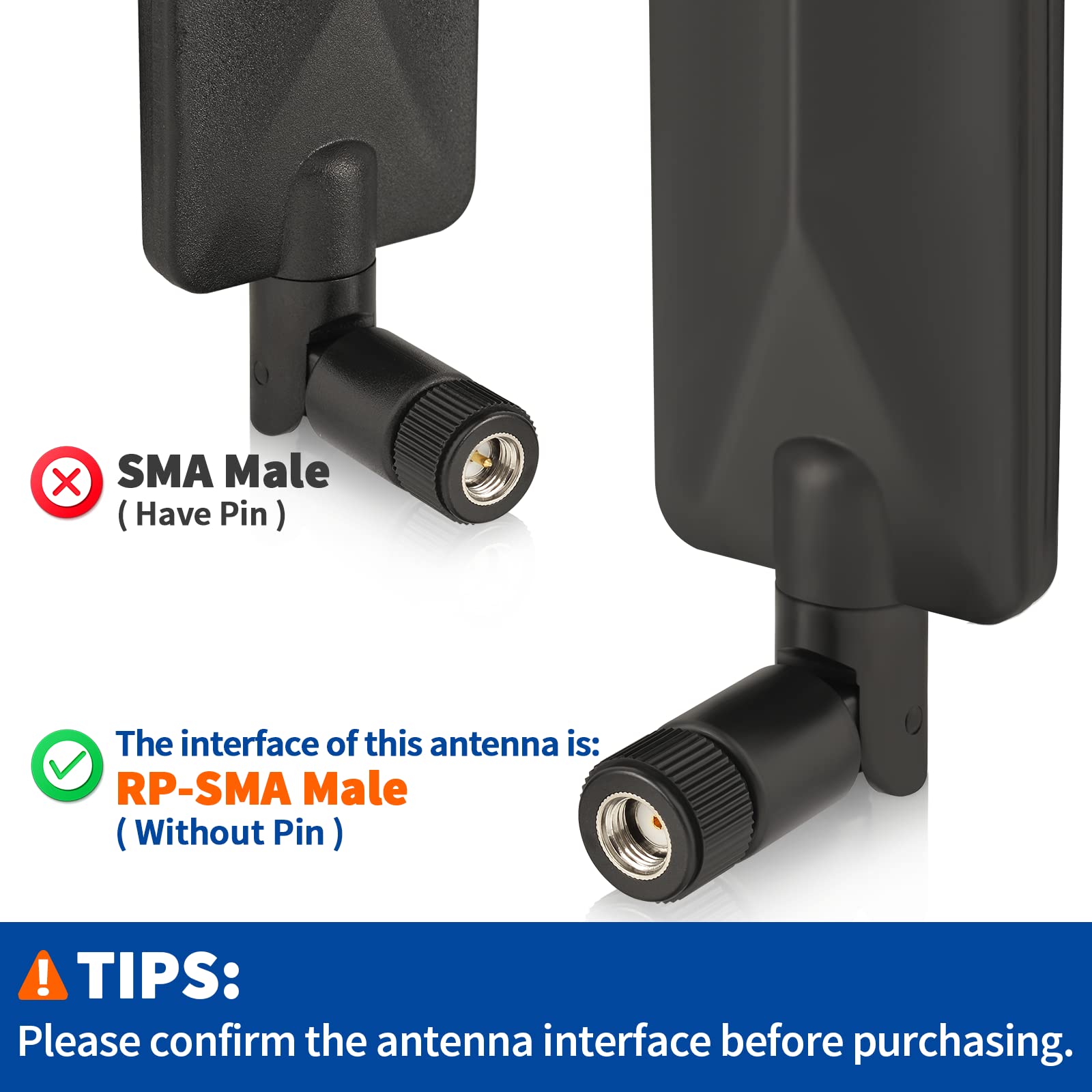 Foto 3 pulgar | Antena Trail Game Bingfu 4g Lte 9dbi Rp-sma Macho - Venta Internacional