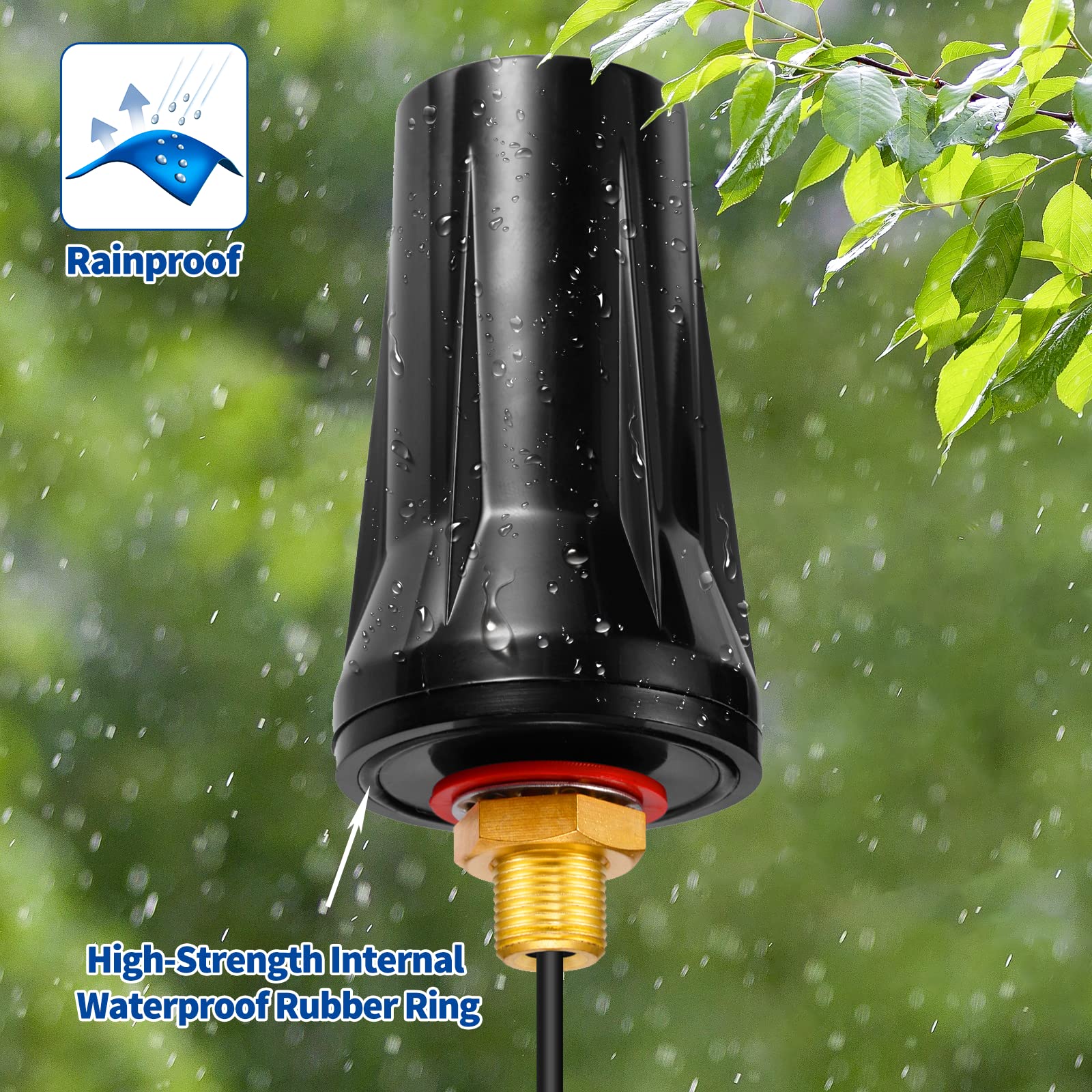 Foto 7 | Antena Bingfu 4g Lte  Soporte De Pared Para Exteriores  Impermeable  Sma  Macho - Venta Internacional.