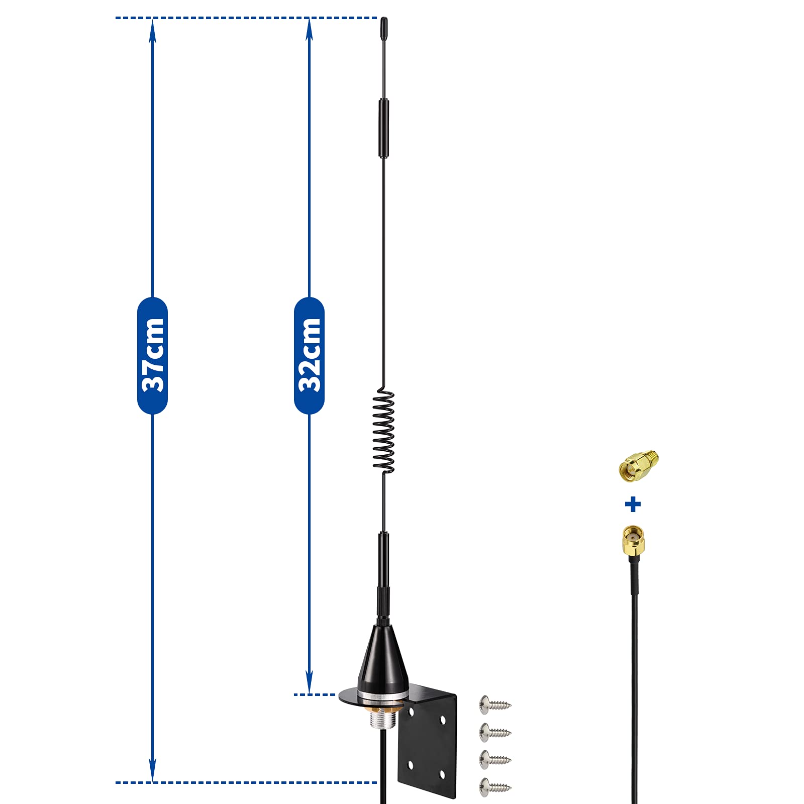 Foto 5 pulgar | Antena Celular Bingfu 4g Lte Rp Sma 7dbi Outdoor (paquete De 2) - Venta Internacional.