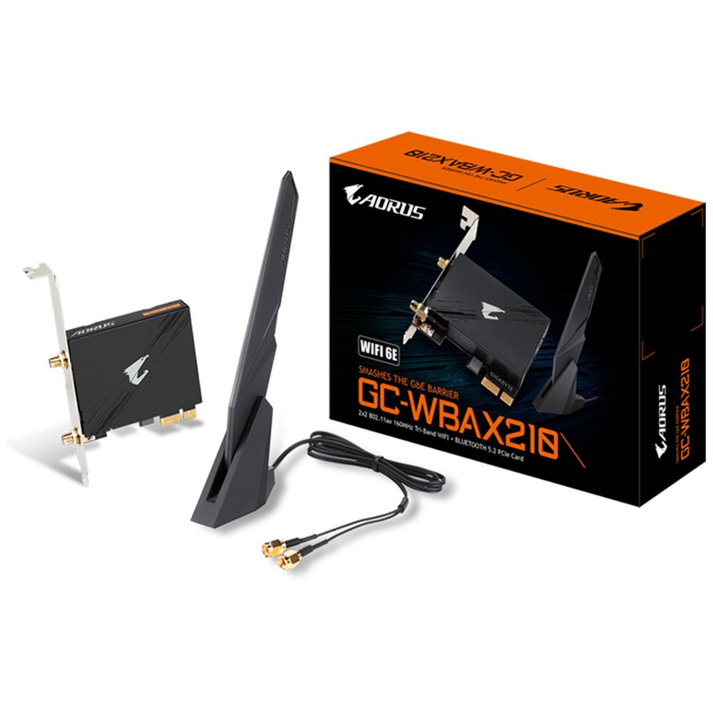 Foto 2 pulgar | Tarjeta De Red Aorus Intel Wi-fi 6e Ax210 2400mbps Pcie + Bluetooth 5.2