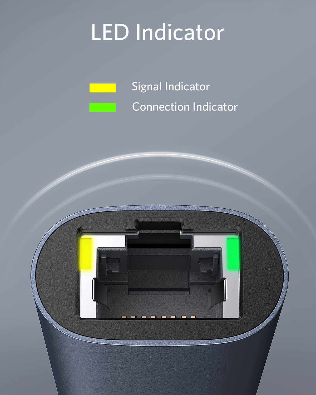 Foto 5 pulgar | Adaptador Ethernet Anker Usb C A 2,5 Gbps Para Macbook Pro - Venta Internacional.