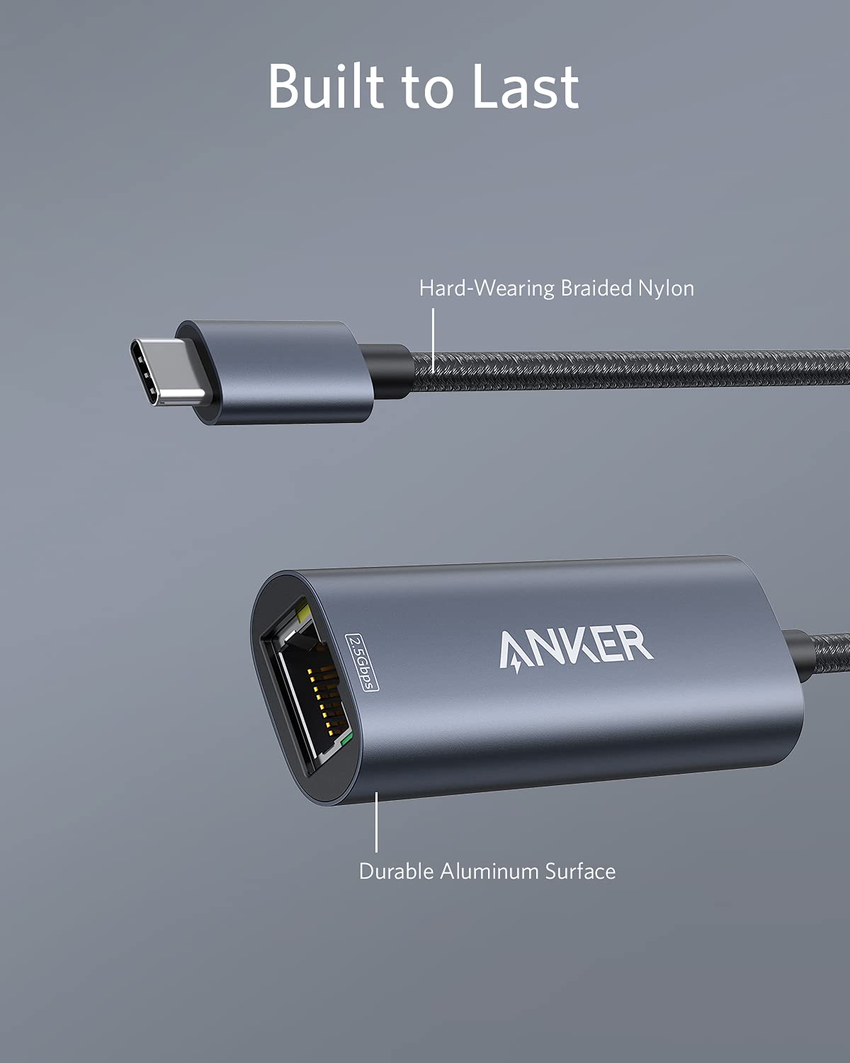 Foto 8 pulgar | Adaptador Ethernet Anker Usb C A 2,5 Gbps Para Macbook Pro - Venta Internacional.