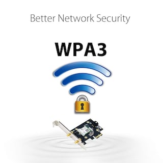 Foto 5 | Adaptador Wifi 6 Asus Pce-ax3000 Con 2 Antenas 3000 Mbps - Venta Internacional.