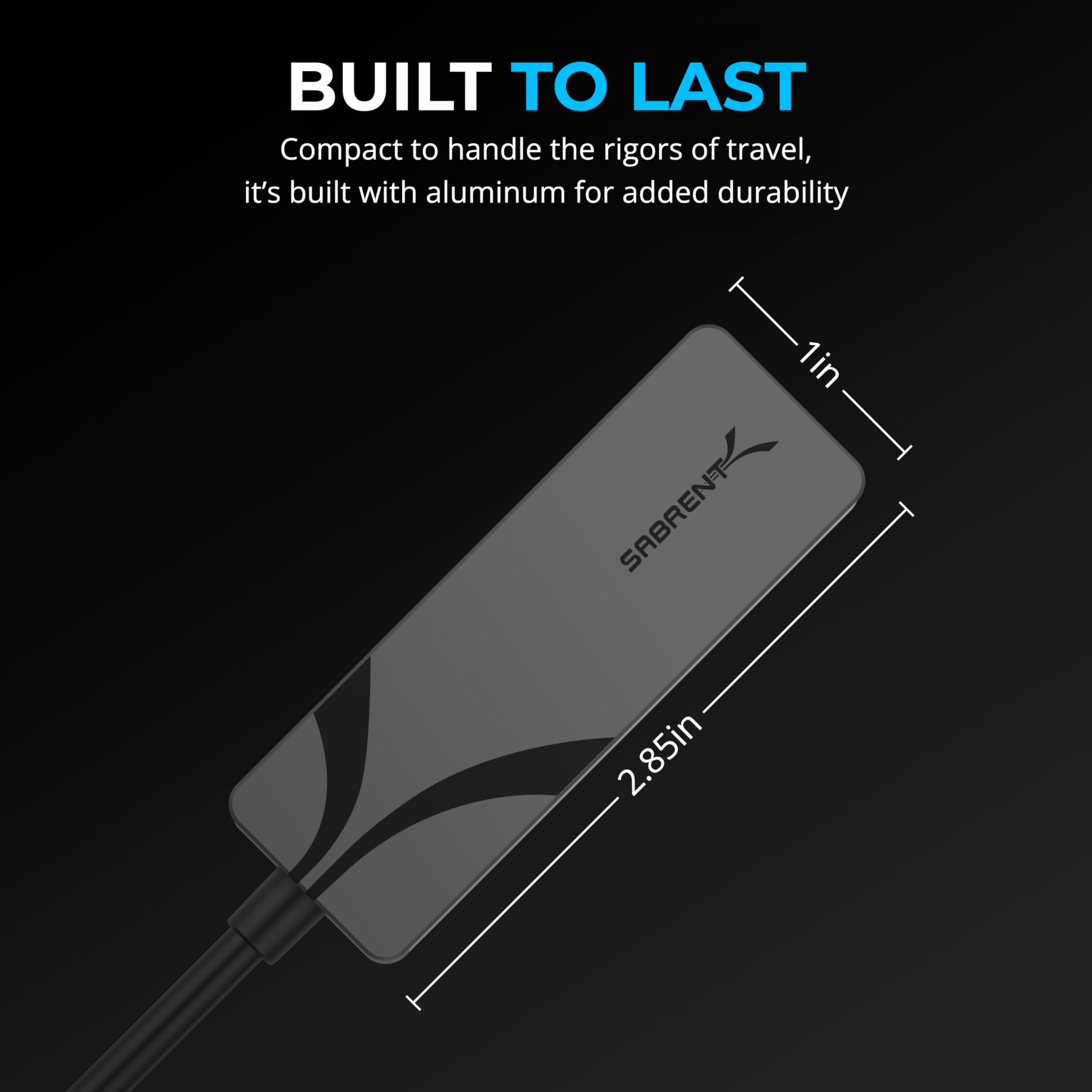 Foto 6 pulgar | Adaptador Usb C A Ethernet De 2,5 Gbps Sabrent Nt-25ga Para Mac - Venta Internacional.