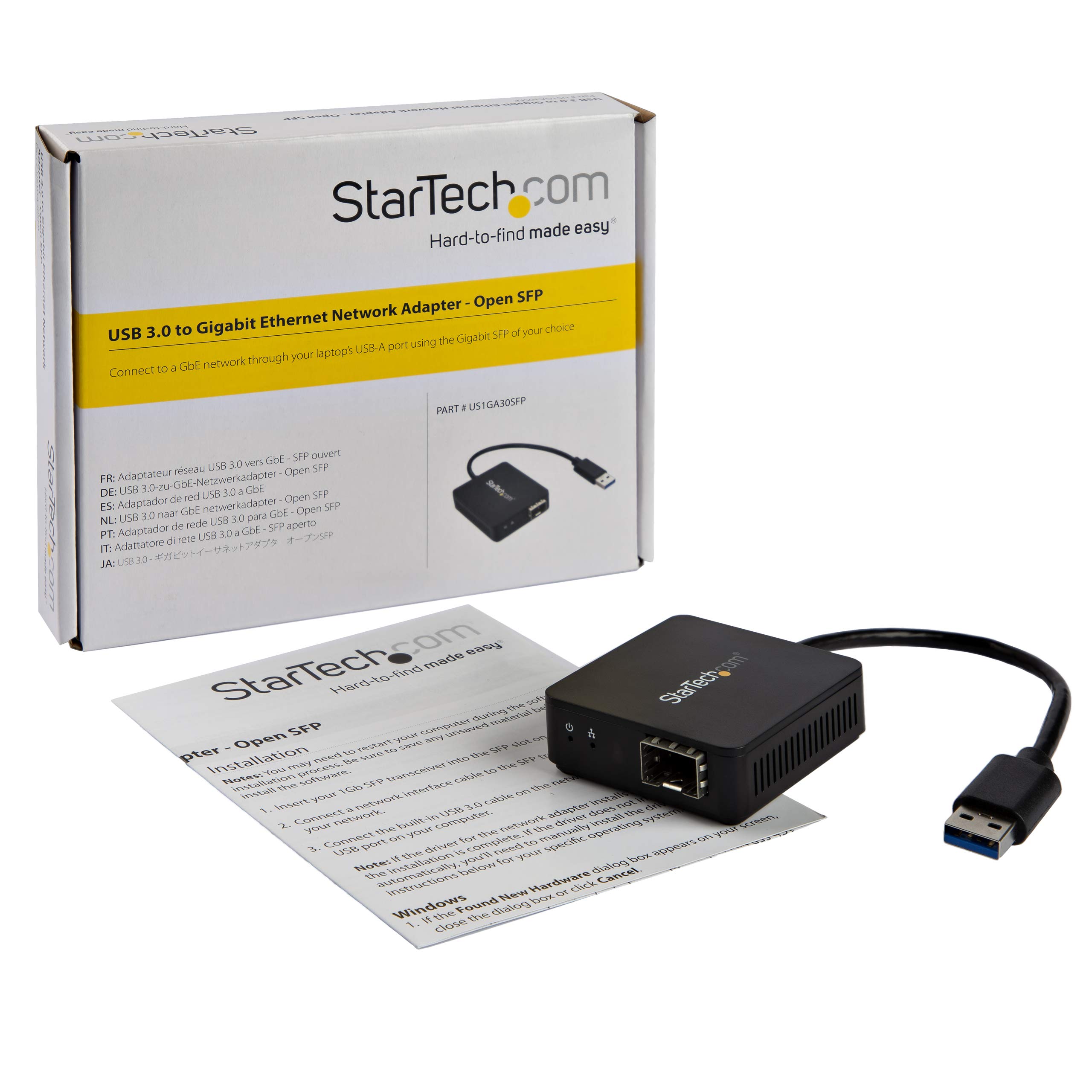 Foto 4 | Convertidor Usb 3.0 A Fibra Óptica Startech.com Us1ga30sfp - Venta Internacional.