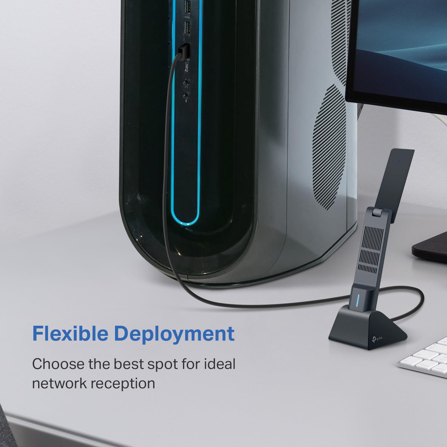 Foto 7 | Adaptador Usb Wifi 6e Tp-link Archer Txe70uh Para Pc De Escritorio - Venta Internacional.