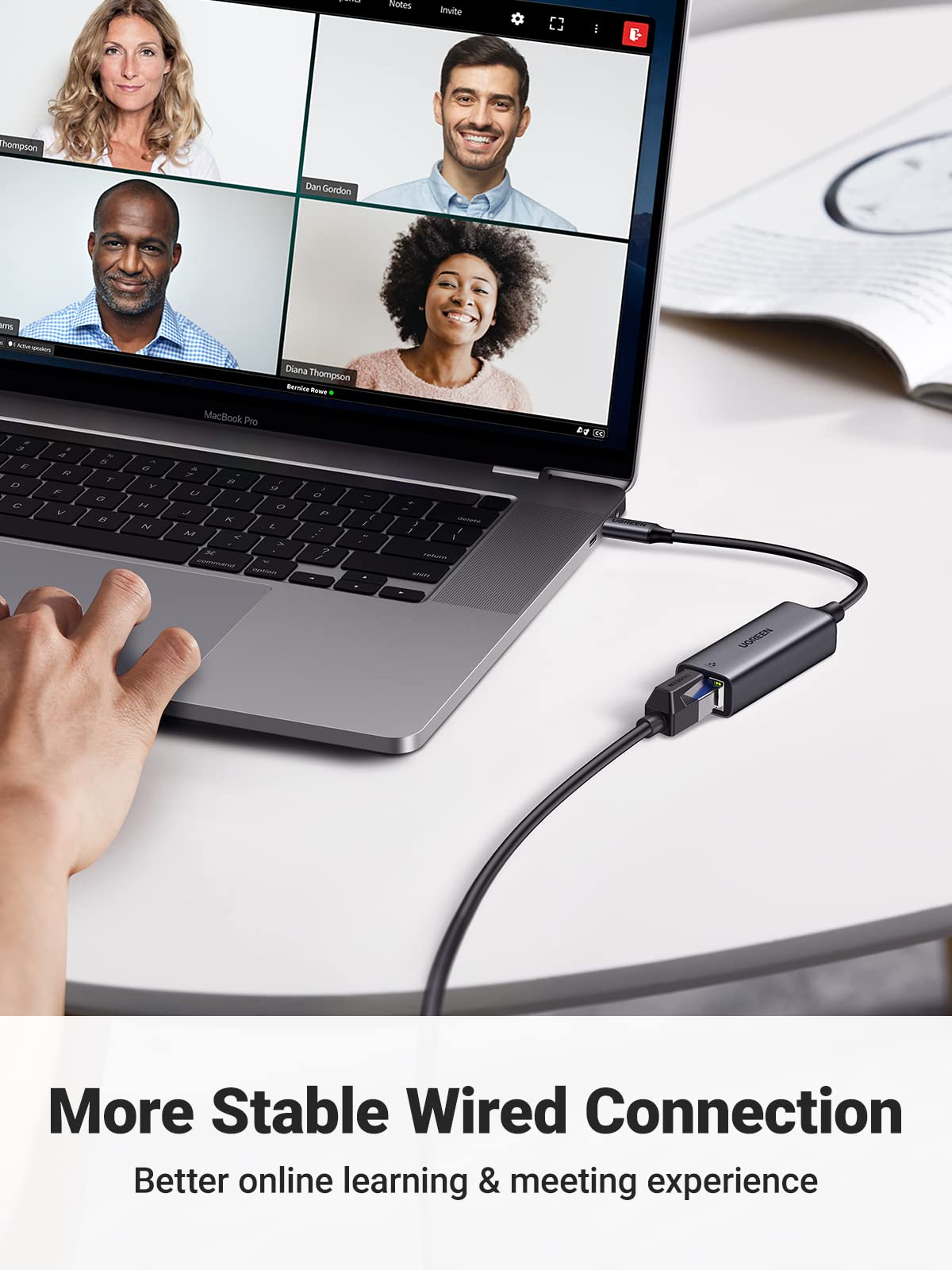 Foto 5 pulgar | Adaptador Usb C A Ethernet Ugreen 1000mbps-Venta Internacional.
