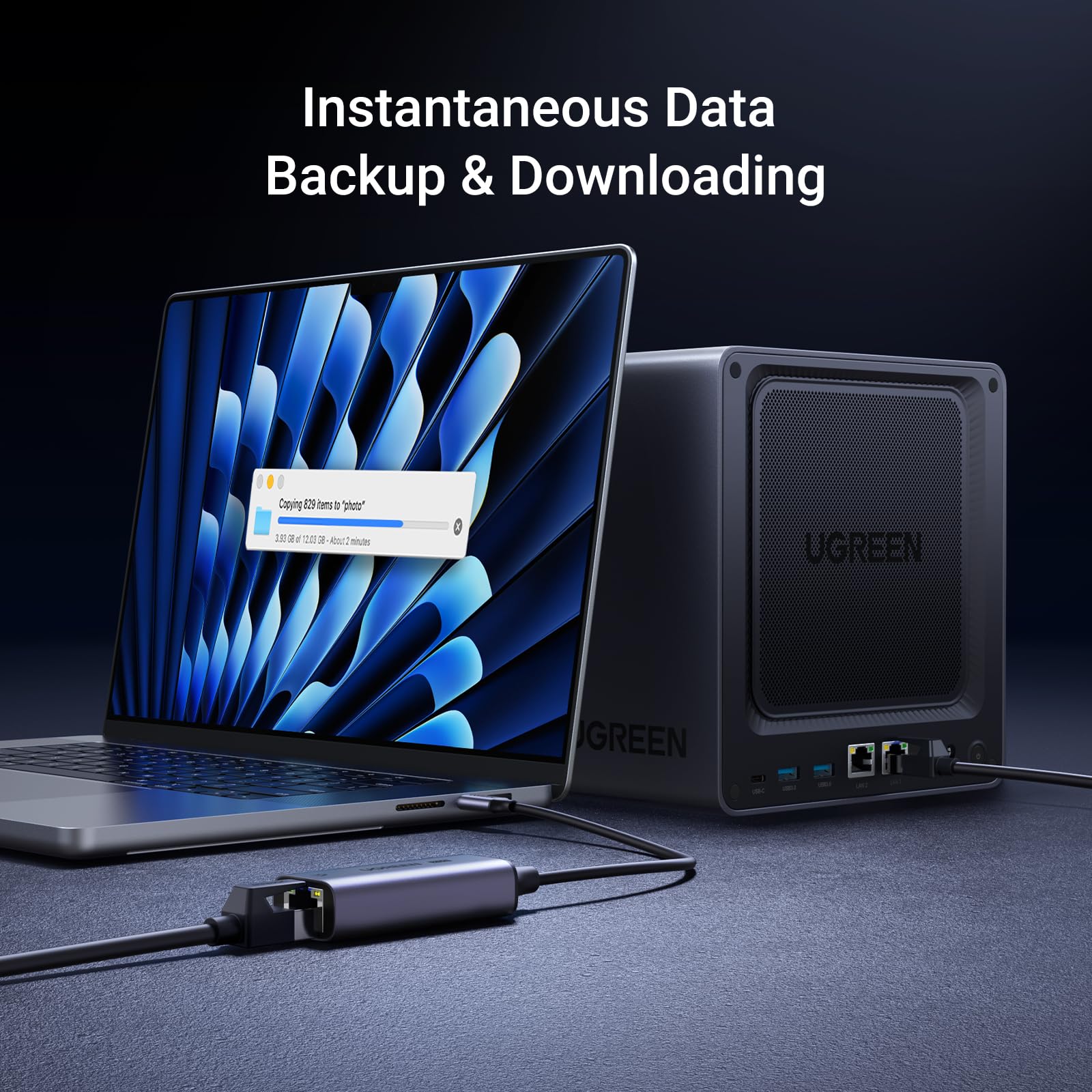 Foto 5 pulgar | Adaptador Ethernet Ugreen Usb C A Ethernet 2.5g Para Portátil - Venta Internacional.