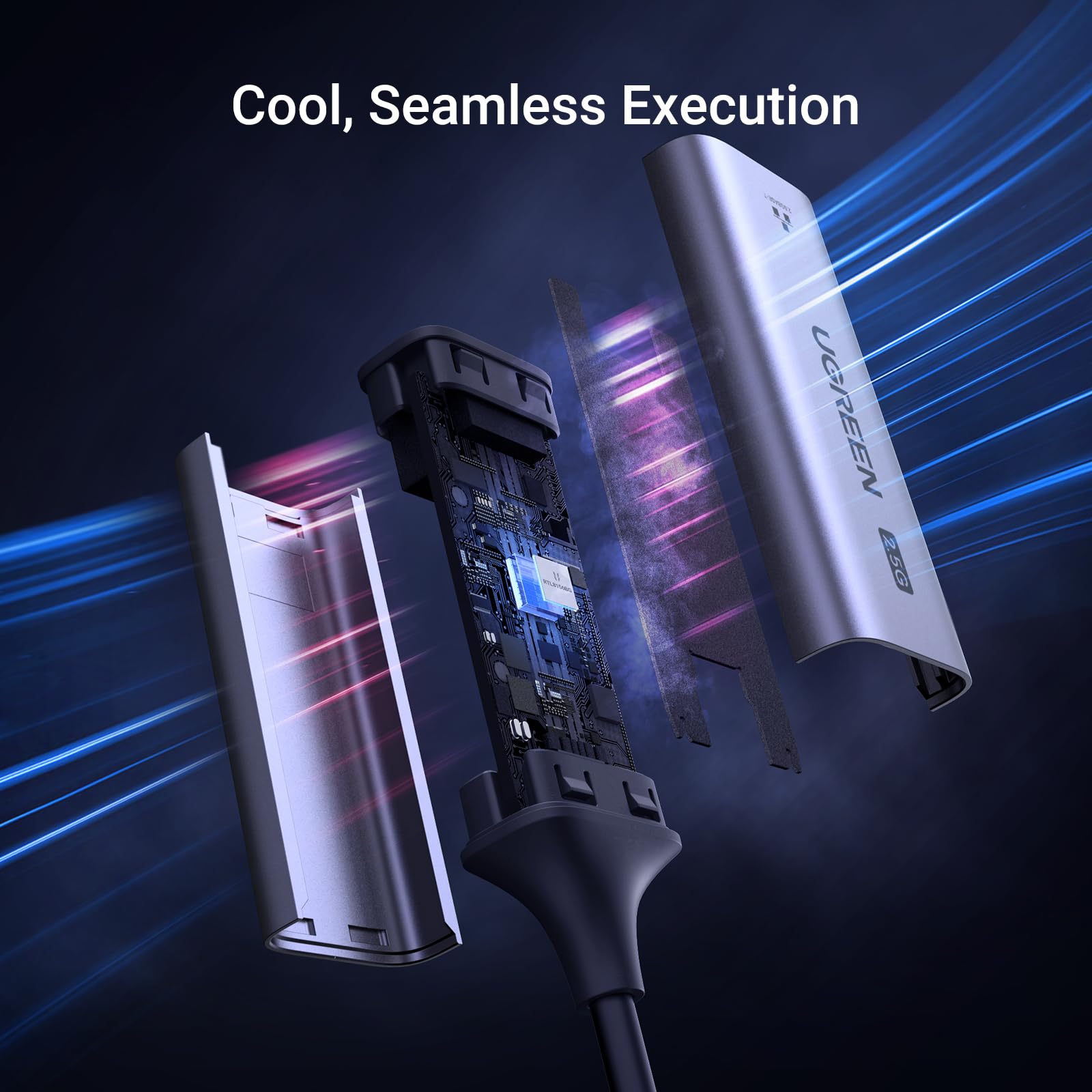 Foto 5 | Adaptador Ethernet Ugreen Usb C A Ethernet 2.5g Para Portátil - Venta Internacional.