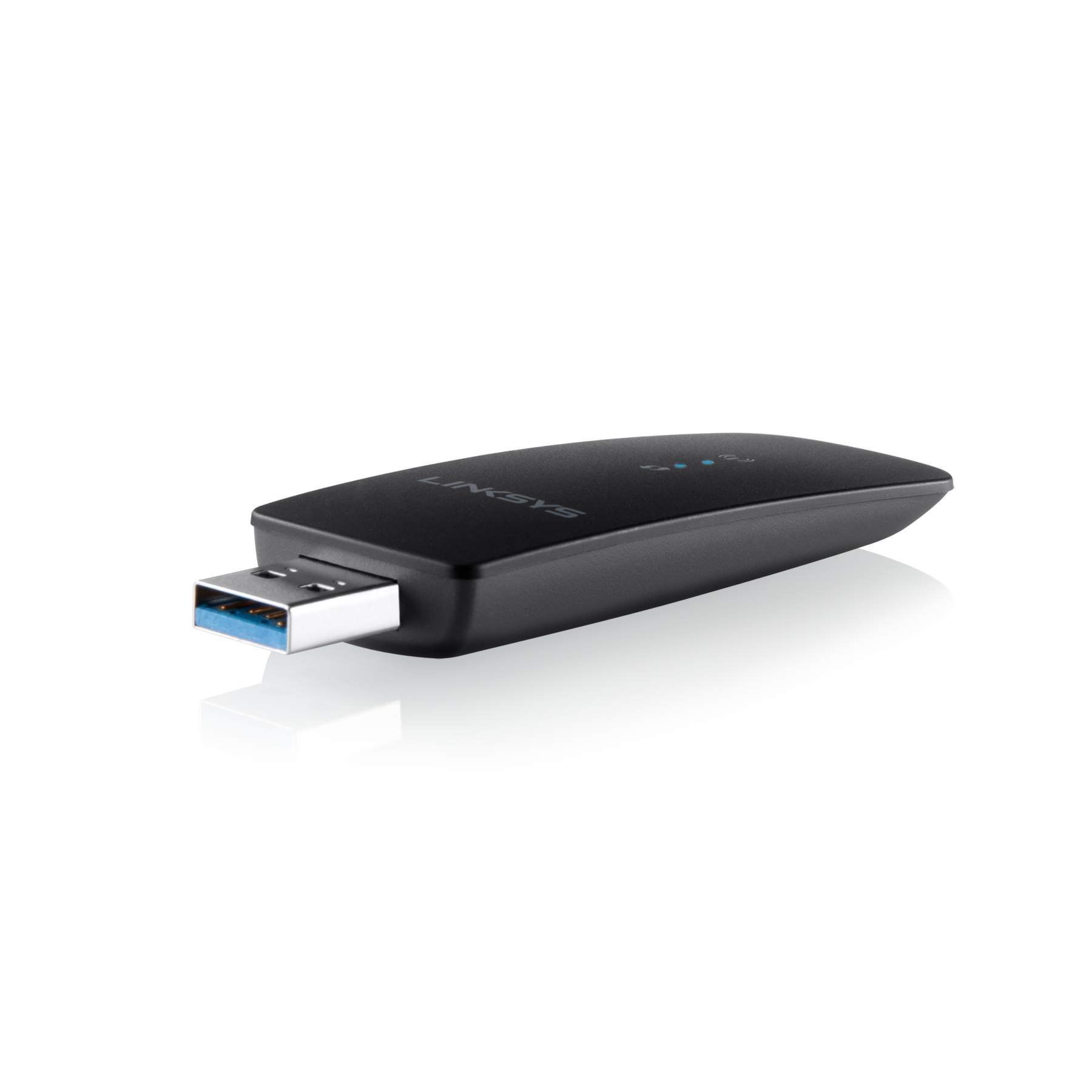 Foto 2 | Adaptador De Red Inalámbrico Usb Linksys Wusb6300 Ac1200 - Venta Internacional.