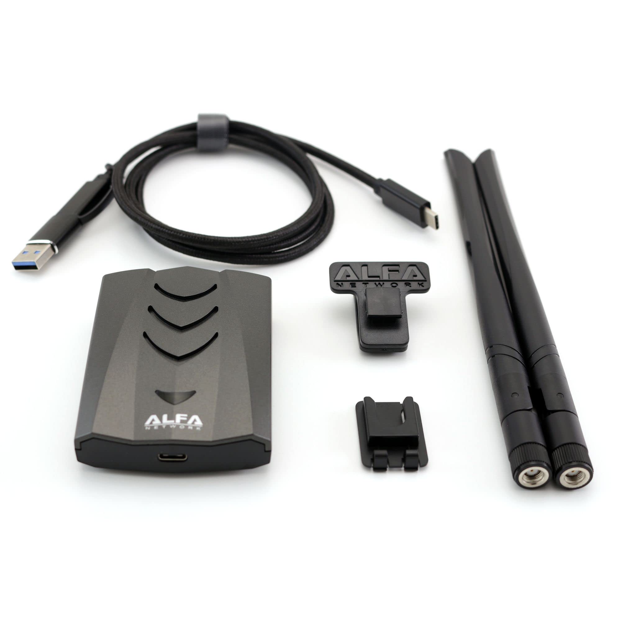 Foto 6 | Adaptador Wi-fi Alfa De Largo Alcance De Doble Banda Ac1200 Usb 3.0 Tipo C - Venta Internacional.