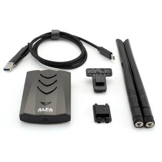 Foto 6 | Adaptador Wi-fi Alfa De Largo Alcance De Doble Banda Ac1200 Usb 3.0 Tipo C - Venta Internacional.