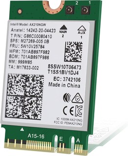 Foto 1 | Tarjeta de Red Intel Ax210 Tri-band Wi-fi 6e Bluetooth 5.3 - Venta Internacional