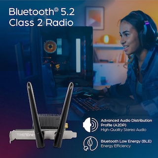 Foto 3 | Adaptador Pcie Inalámbrico De Doble Banda Y Wifi 6 Trendnet Tew-907ech - Venta Internacional