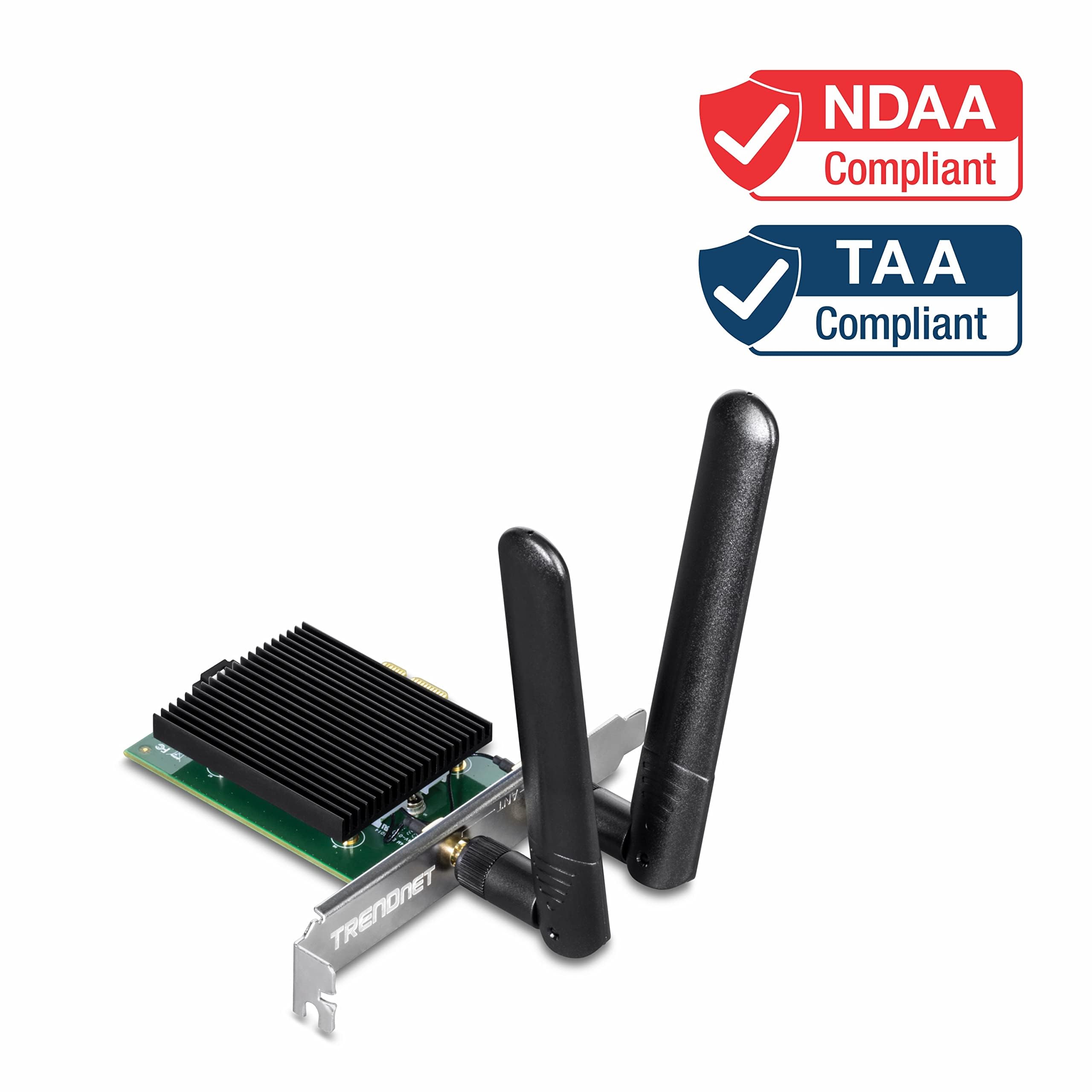 Foto 8 pulgar | Adaptador Pcie Inalámbrico De Doble Banda Y Wifi 6 Trendnet Tew-907ech - Venta Internacional