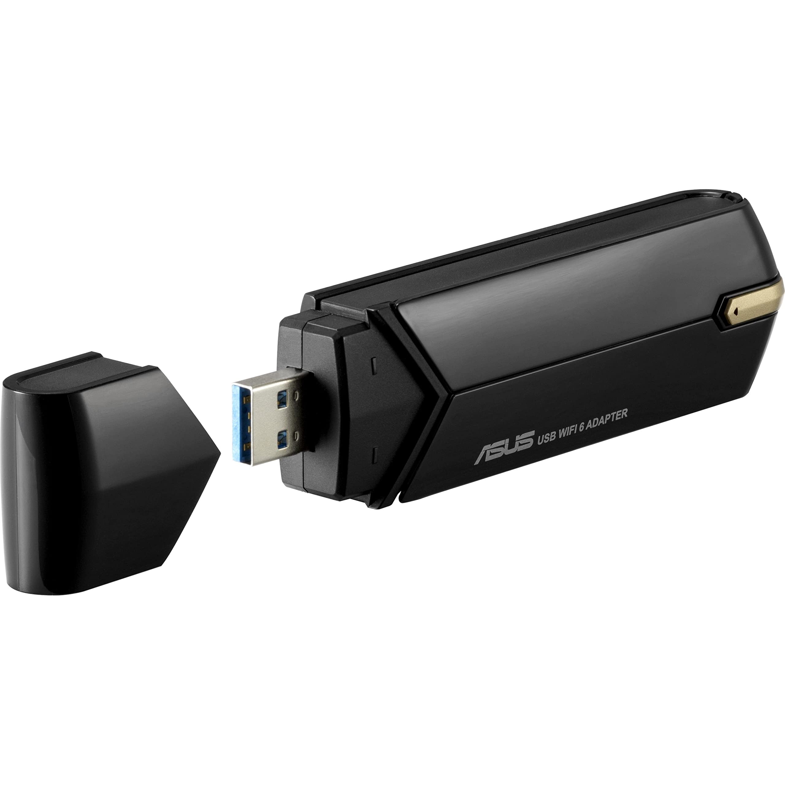 Foto 2 | Adaptador Wifi Asus USB Wifi 6 Ax1800 de Doble Banda USB-AX56 Negro - Venta Internacional