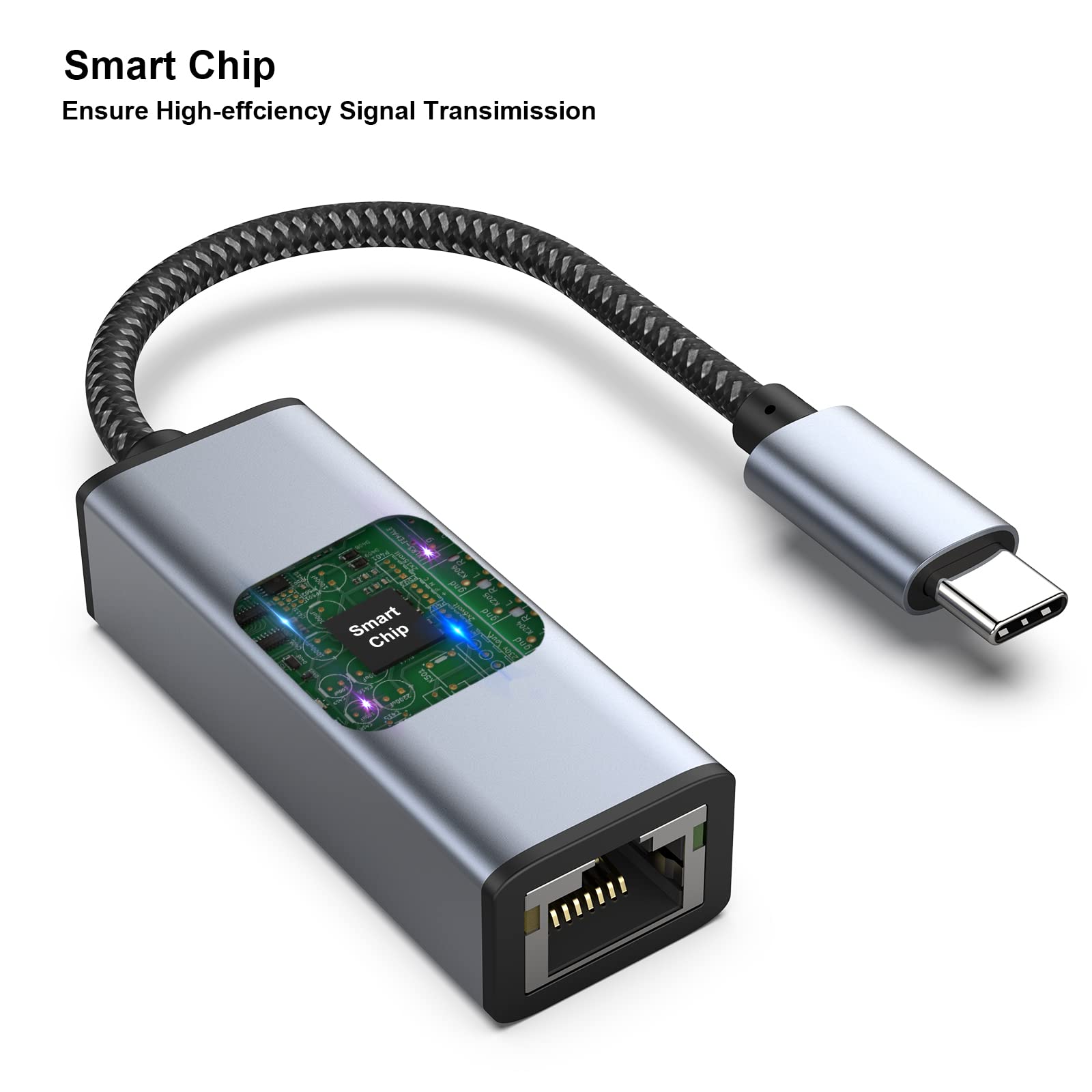 Foto 7 | Adaptador Usb-c A Ethernet Benfei Usb Tipo C A Rj45 - Venta Internacional.