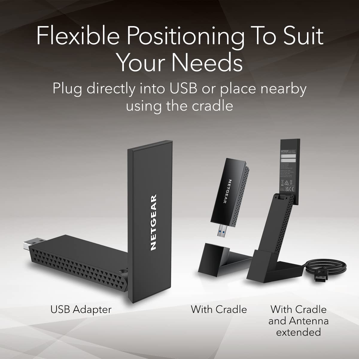 Foto 6 | Adaptador Wifi Netgear Nighthawk A8000 Axe3000 Tribanda Usb 3.0 - Venta Internacional.