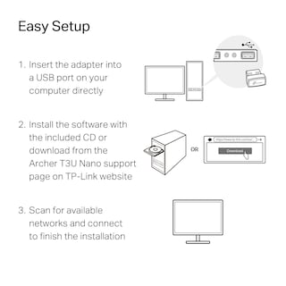 Foto 7 | Adaptador Wifi Tp-link Archer T3u Nano Ac1300 Para Pc - Venta Internacional.