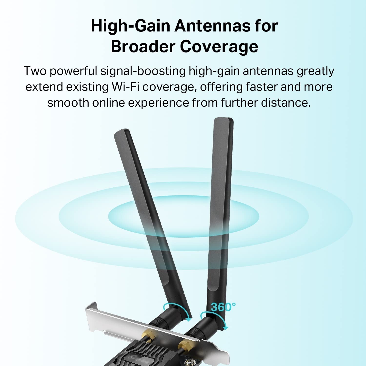 Foto 3 | Tarjeta Wifi 6 Pcie Tp-link Archer Tx20e Ax1800 Para Escritorio - Venta Internacional.