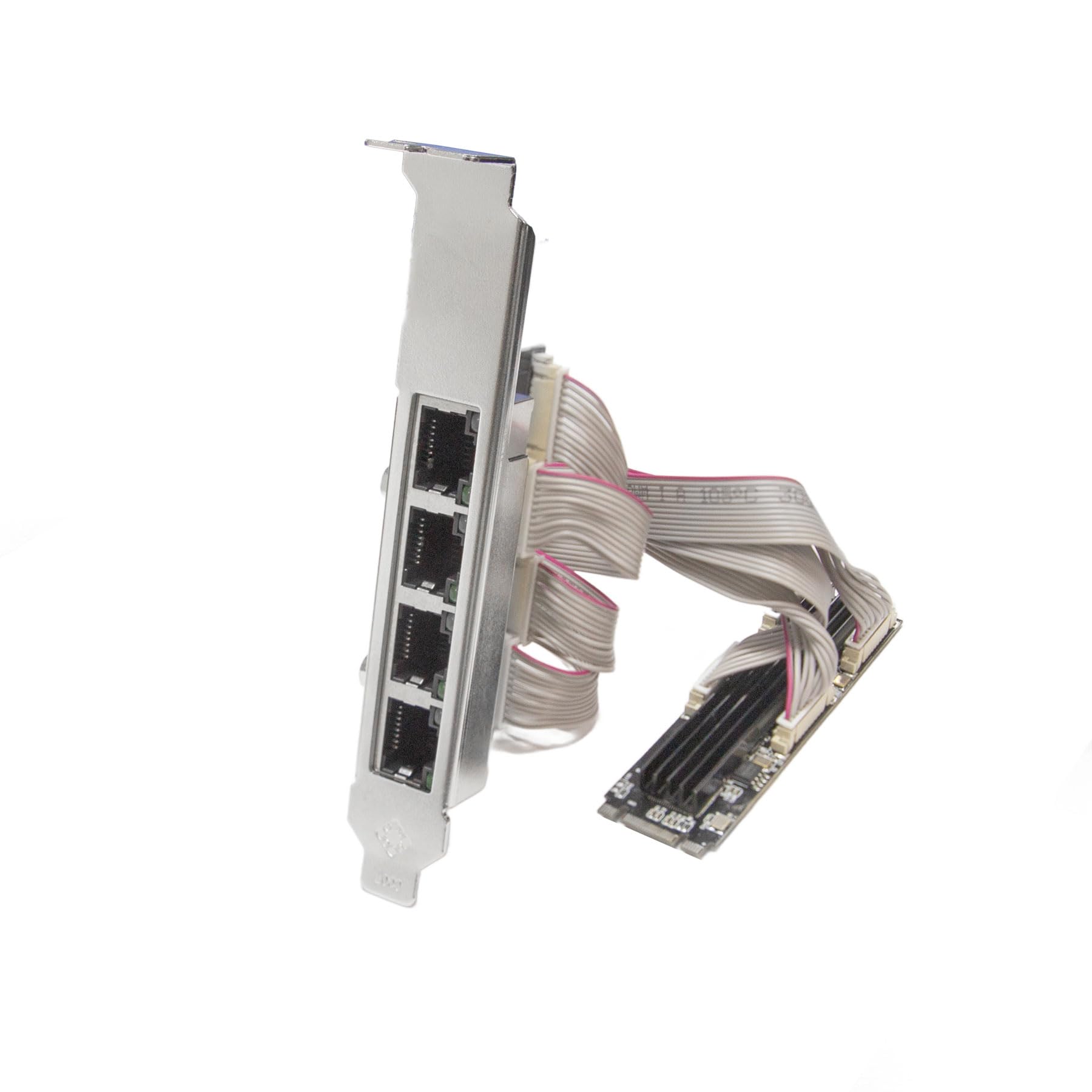 Foto 1 | Tarjeta Ethernet Io Crest De 4 Puertos Gigabit M.2 M+b Key Si-pex24092 - Venta Internacional.