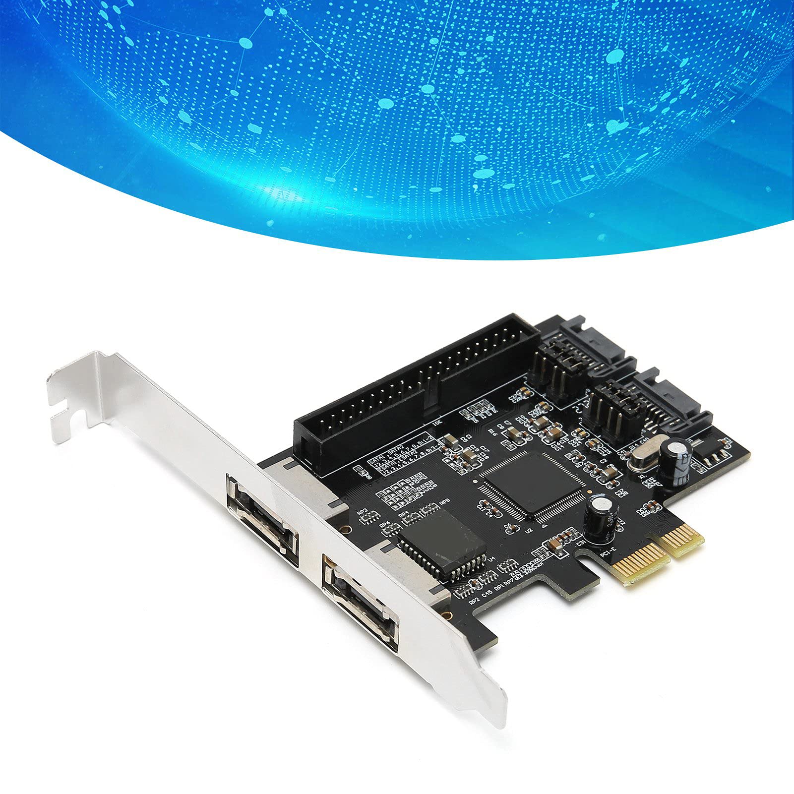 Foto 6 pulgar | Tarjeta Adaptadora Ashata Sata Pci Express A Sata Esata Ide De 3 Gb/s - Venta Internacional.