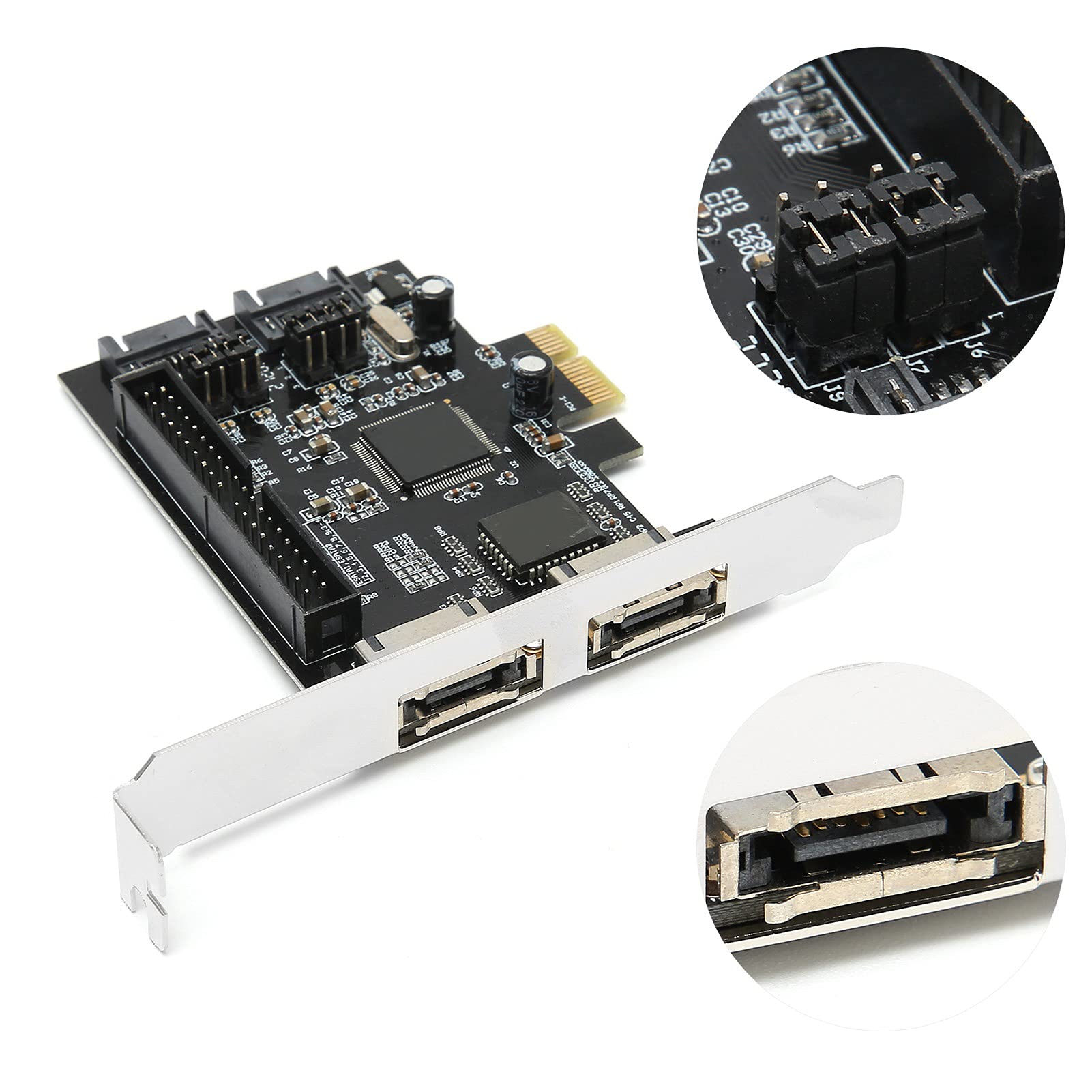 Foto 8 pulgar | Tarjeta Adaptadora Ashata Sata Pci Express A Sata Esata Ide De 3 Gb/s - Venta Internacional.