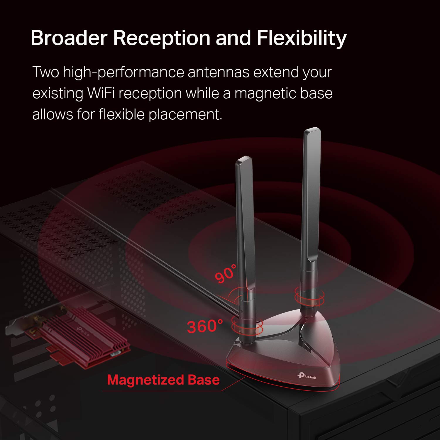 Foto 6 pulgar | Tarjeta Wifi Tp-link Archer Tx3000e Wifi 6 Ax3000 Pcie 2400 Mbps - Venta Internacional.