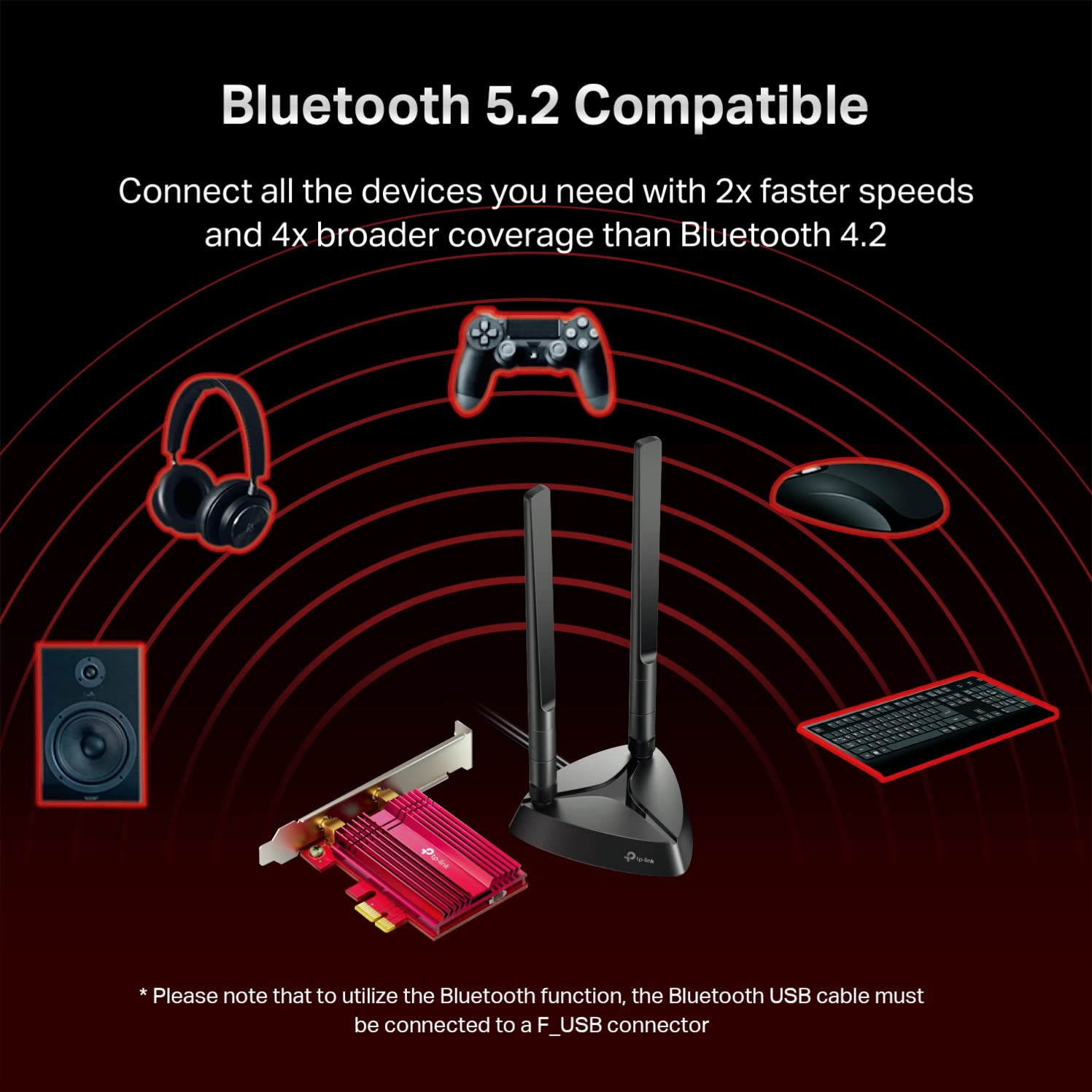Foto 7 pulgar | Tarjeta Wifi Tp-link Archer Tx3000e Wifi 6 Ax3000 Pcie 2400 Mbps - Venta Internacional.