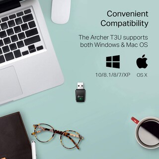 Foto 4 | Adaptador Wifi Tp-link Ac1300 Usb Archer T3u Para Pc De Escritorio - Venta Internacional.