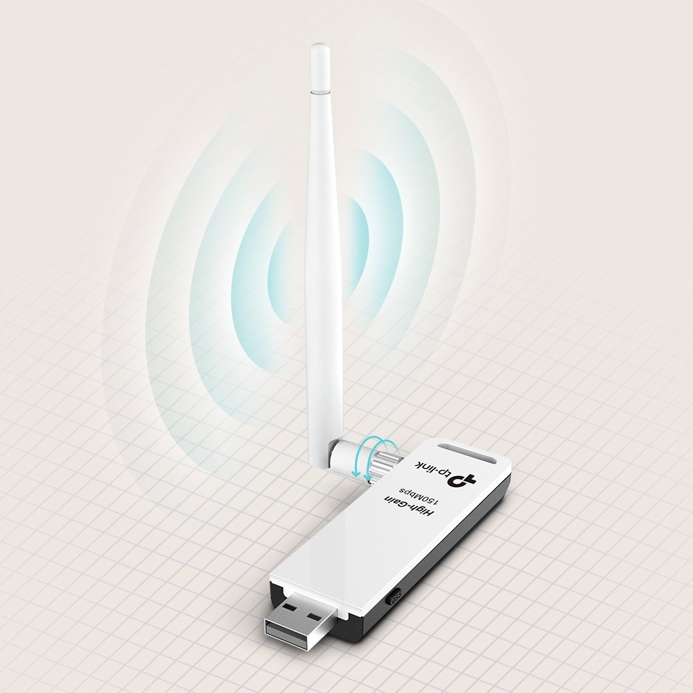 Foto 6 pulgar | Dongle Wifi Tp-link Nano Usb 150 Mbps De Alta Ganancia Tl-wn722n - Venta Internacional.