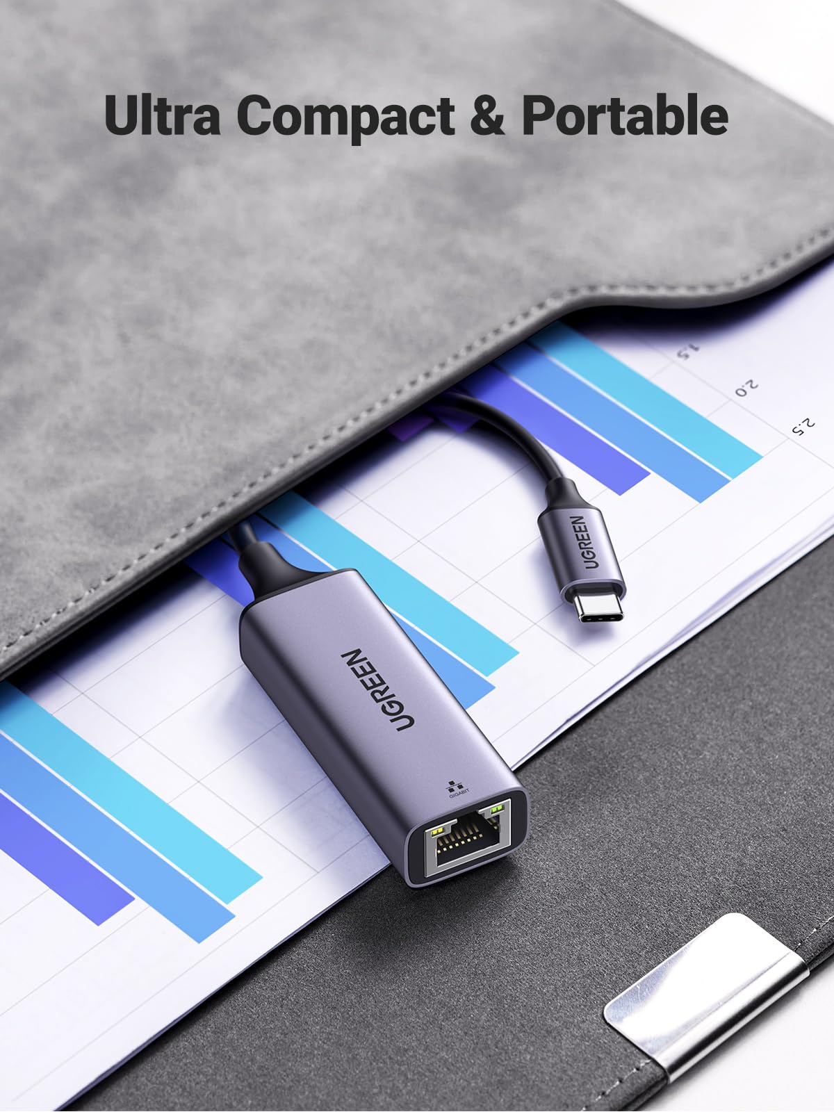 Foto 6 | Adaptador Ethernet Ugreen Usb C A Ethernet De 1 Gbps Para Macbook - Venta Internacional.