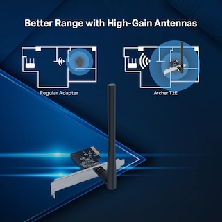 Foto 3 | Tarjeta Wifi Tp-link Archer T2e Ac600 De Doble Banda Para Pc De Escritorio - Venta Internacional.