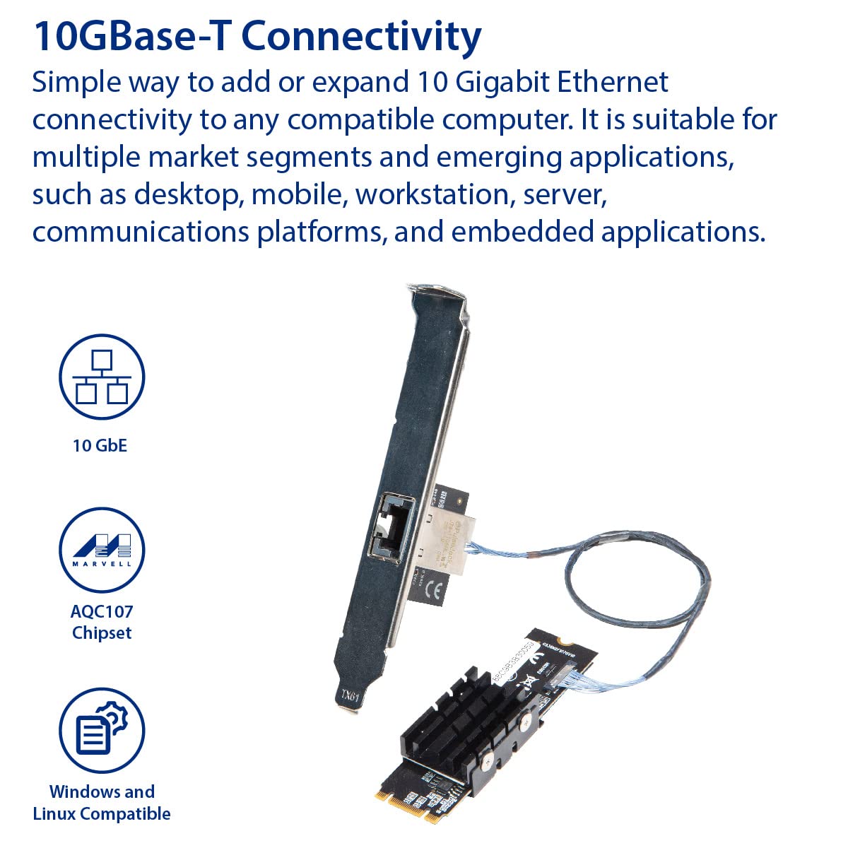 Foto 3 pulgar | Tarjeta De Expansión De Red Ethernet Io Crest 10 Gigabit - Venta Internacional.