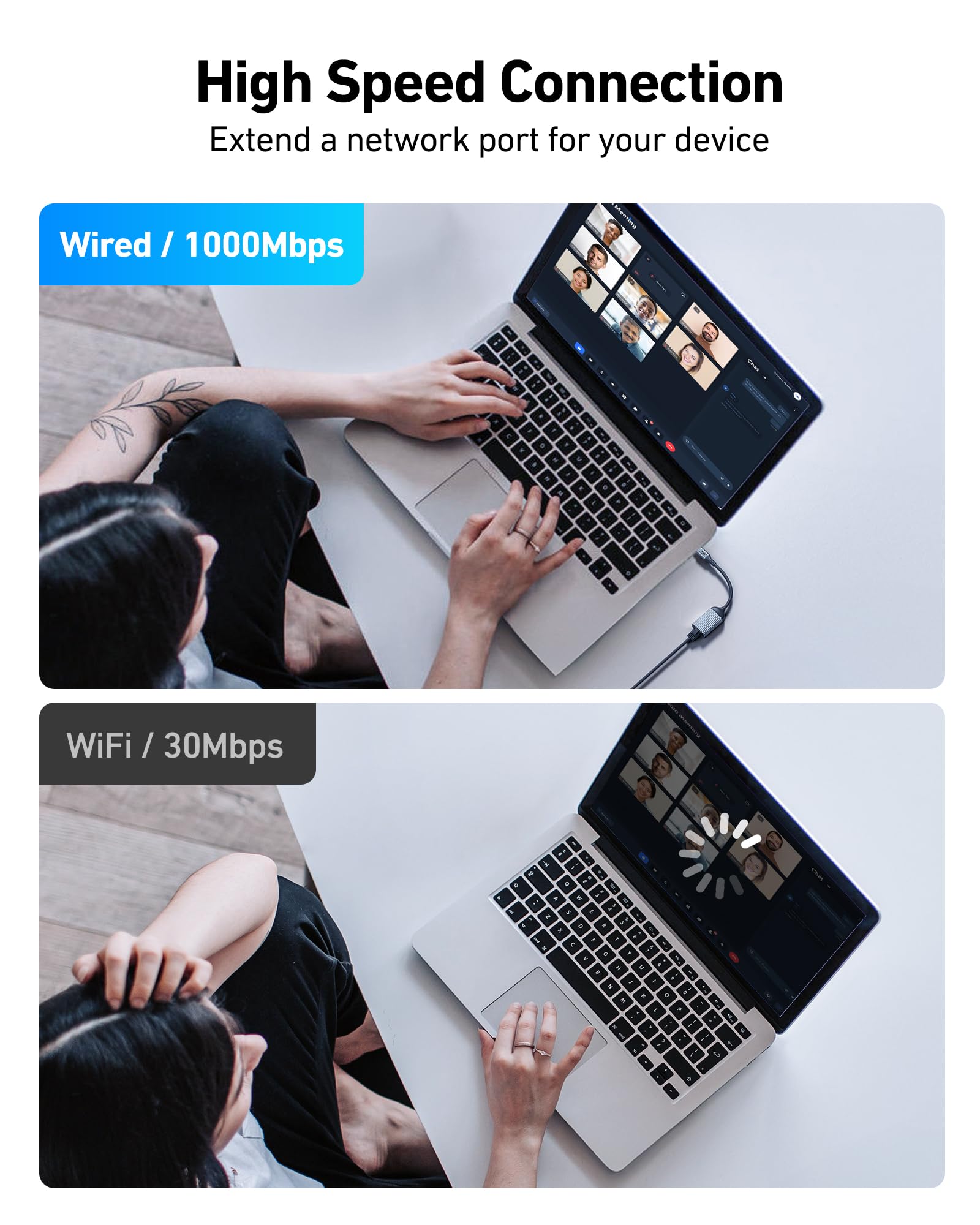 Foto 4 pulgar | Adaptador Usb C A Ethernet Acer Plug And Play De 1 Gbps - Venta Internacional.