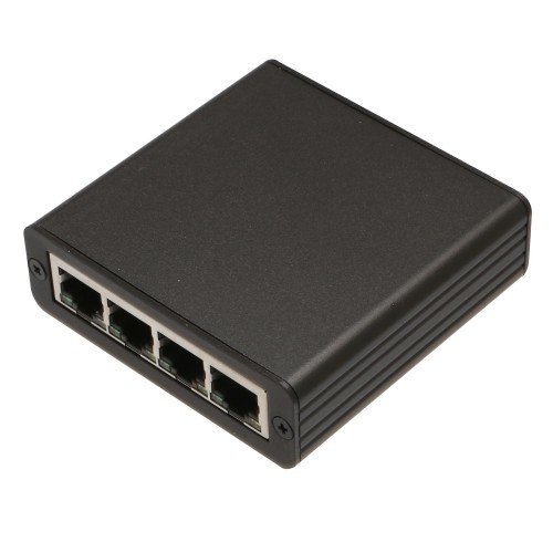 Foto 2 | Adaptador De Red Io Crest Sy-hub24047 4 Puertos Rj45 Usb 3.0 - Venta Internacional.