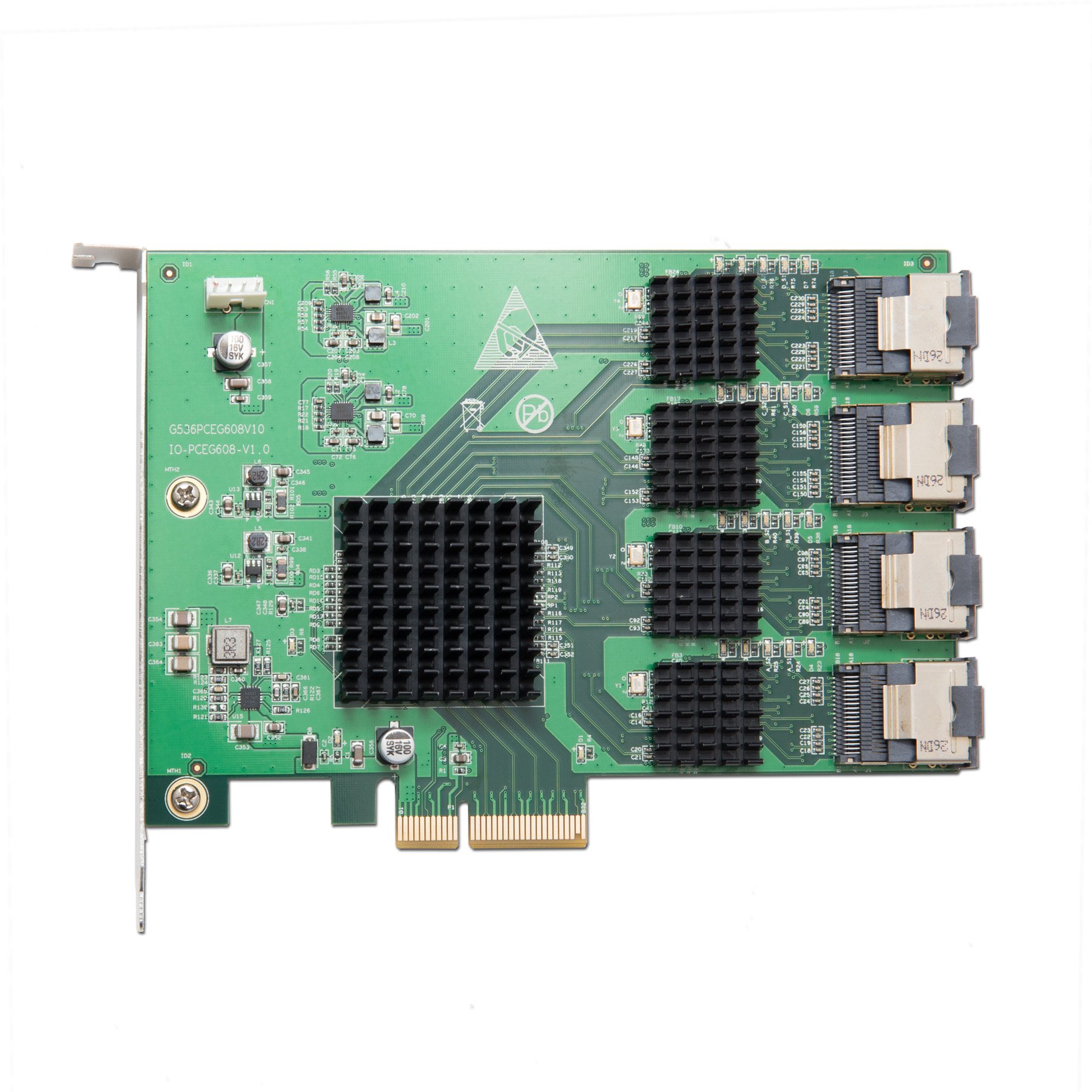 Foto 3 pulgar | Tarjeta Controladora Io Crest Si-pex40097 Sas Pcie 2.0 X4 De 16 Puertos - Venta Internacional.