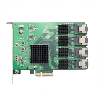 Foto 2 | Tarjeta Controladora Io Crest Si-pex40097 Sas Pcie 2.0 X4 De 16 Puertos - Venta Internacional.