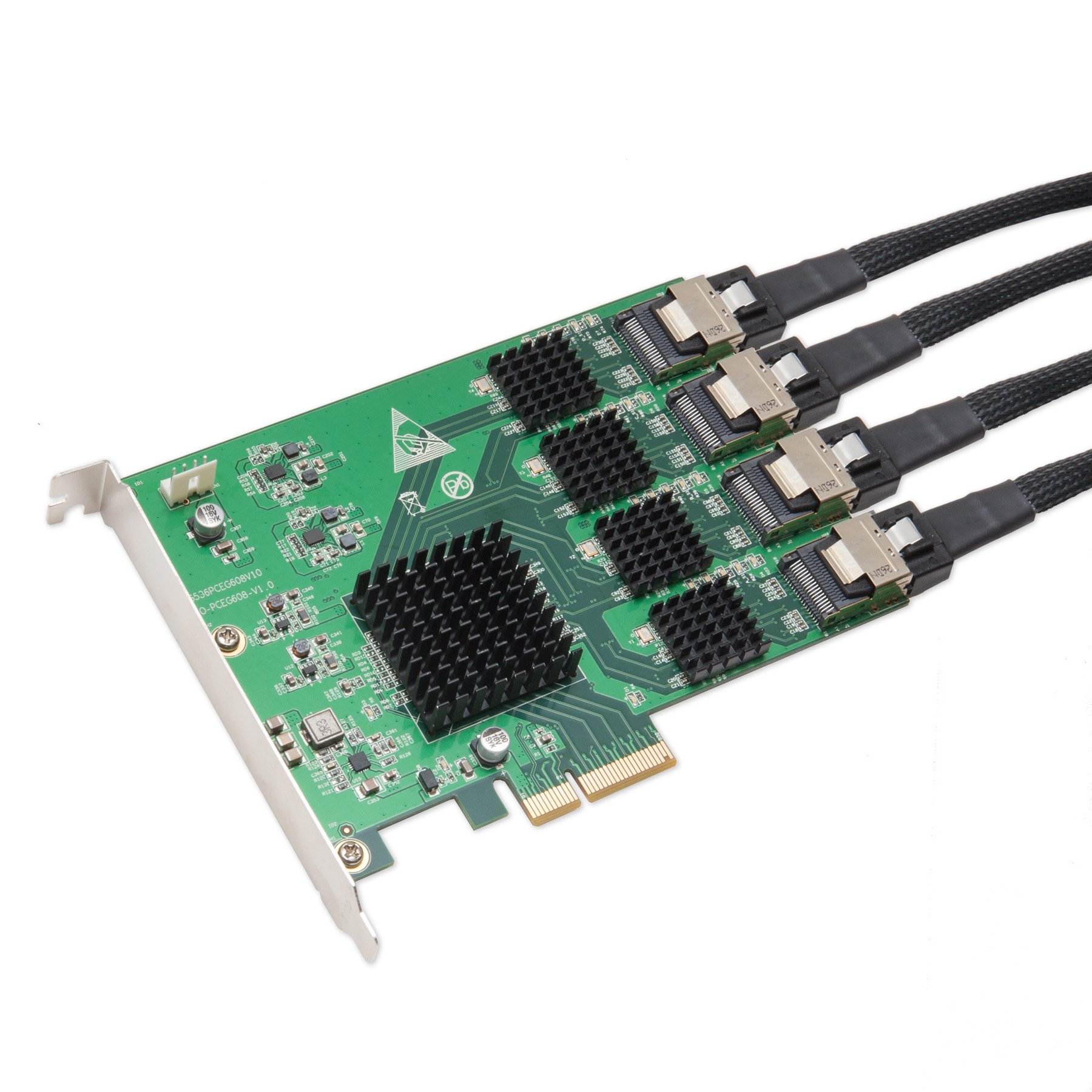 Foto 4 pulgar | Tarjeta Controladora Io Crest Si-pex40097 Sas Pcie 2.0 X4 De 16 Puertos - Venta Internacional.