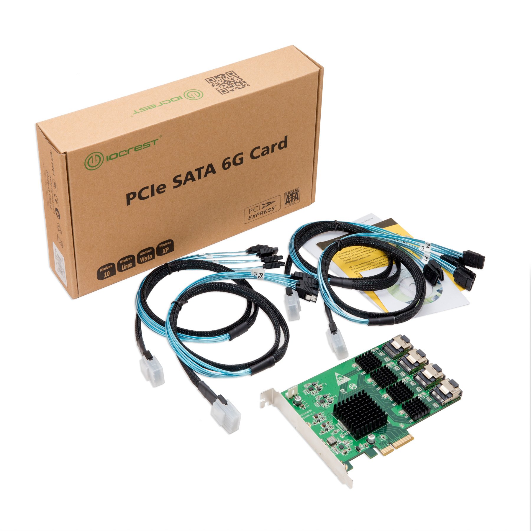 Foto 5 pulgar | Tarjeta Controladora Io Crest Si-pex40097 Sas Pcie 2.0 X4 De 16 Puertos - Venta Internacional.
