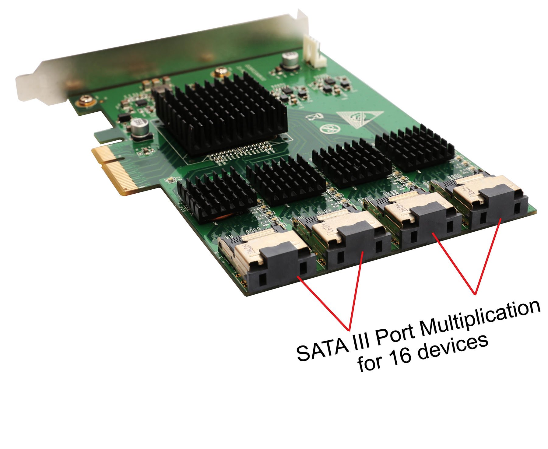 Foto 6 pulgar | Tarjeta Controladora Io Crest Si-pex40097 Sas Pcie 2.0 X4 De 16 Puertos - Venta Internacional.