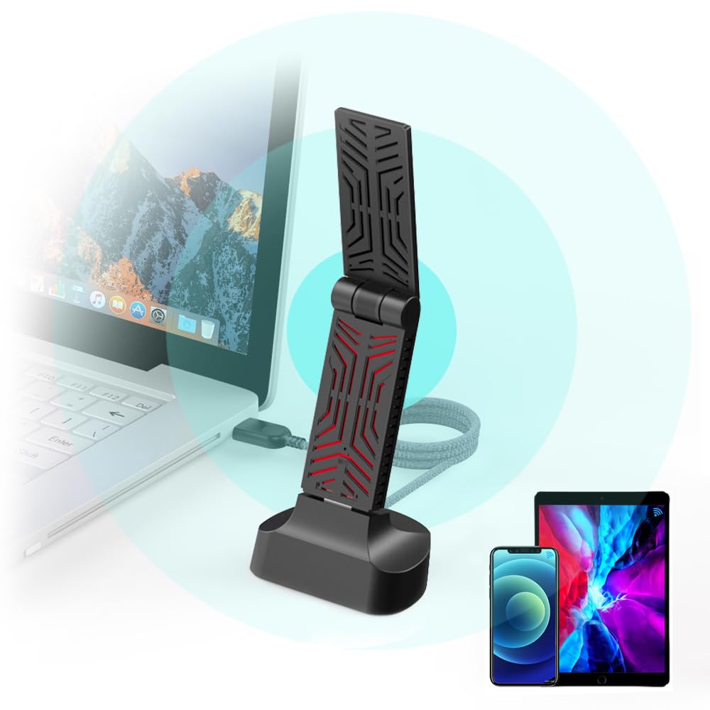 Foto 2 pulgar | Adaptador Wifi Usb Wavlink Ac1900 De Doble Banda Para Pc De Escritorio - Venta Internacional.